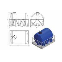 Емкость H 5000л в обрешетке