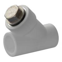 Фильтр сетчатый PPRC d25х3/4" Вн/Вн белый Политэк