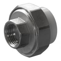 Муфта разъемная PPRC d25х1/2" ВР белая Политэк