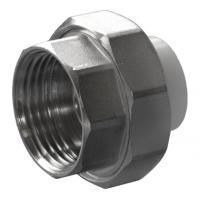 Муфта разъемная PPRC d20х1" ВР белая Политэк