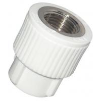 Муфта комбинированная PPRC d32х3/4" ВР белая FORA by TEBO