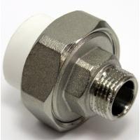 Муфта разъемная PPRC d20х1" НР белая FORA by TEBO