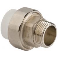 Муфта разъемная PPRC d32х1" НР белая TEBO