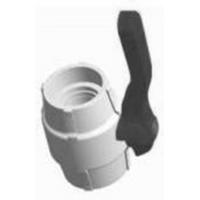 Кран шаровой PPRC PLASTICA ALFA d110 (PN10) белый