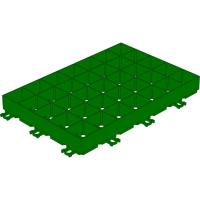 Решетка газонная Eco Super пластиковая зеленая