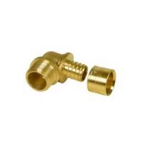 Угольник с наружной резьбой НР1/2"-16, тип 011, 6 бар