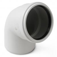 Отвод 58x67° для бесшумной канализации