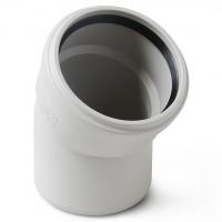 Отвод 160x30° для бесшумной канализации