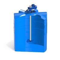 Емкость V-1000 с лопастной мешалкой