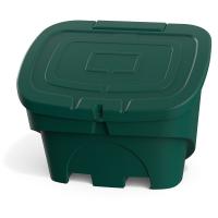 Ящик с крышкой 400 л зеленый PREMIUM