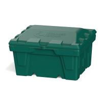 Ящик с крышкой 250 л зеленый