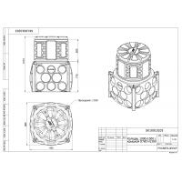 Пластиковый колодец КН 1000 H1300 с крышкой D 780 мм