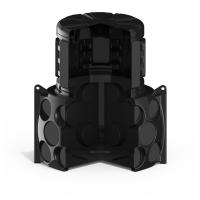 Пластиковый колодец КН 1000 H1300 с крышкой D 780 мм