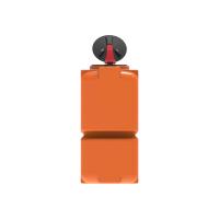 Емкость ST 2000л с откидной крышкой оранжевая