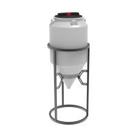 Емкость ФМ 120 л белая в обрешетке New