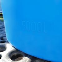 Емкость для воды T 5000л под плотность до 1.2 г/см³ синяя с откидной крышкой