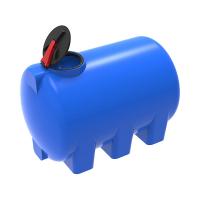 Емкость для воды H 2000л под плотность до 1.5 г/см³ синяя с откидной крышкой