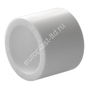 Муфта PPRC d63 белая Политэк - Изображение 1