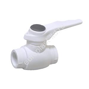 Кран шаровой PPRC d40 белый Fusitek - Изображение 1