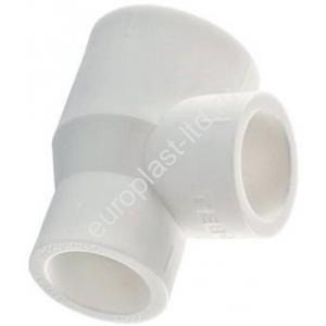 Тройник переходной PPRC d75/40/75 белый TEBO - Изображение 1