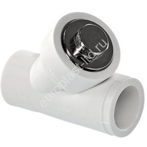 Фильтр сетчатый PPRC d25 Вн/Вн белый TEBO - Изображение 1