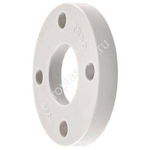 Фланец пластиковый PPRC d63 (Dy50) белый TEBO - Изображение 1