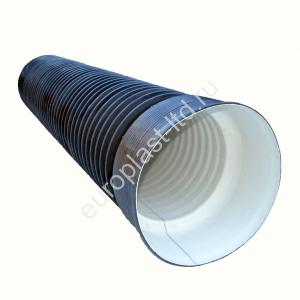 Труба гофрированная двухслойная с раструбом FDplast SN8 d630/535 - Изображение 1