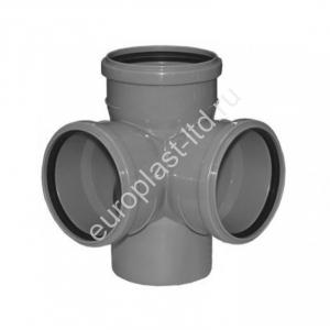 Крестовина двухплоскостная ПП 110x110x110 /87,5гр. для стандарт и эконом - Изображение 1