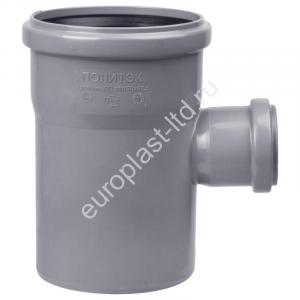 Тройник ПП 110x50 /87,5гр. для стандарт и эконом - Изображение 1