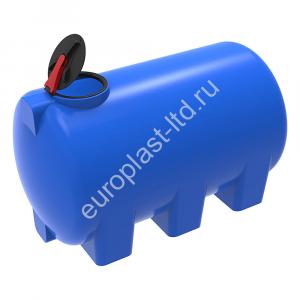 Емкость для воды H 3000л с откидной крышкой синий - Изображение 1