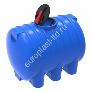 Емкость для воды HR 2000л синяя с откидной крышкой - Изображение 1