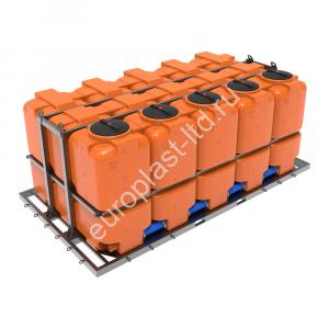 Кассета ST 10000 л (5х2000) под плотность до 1,5 г/см³ оранжевая - Изображение 1