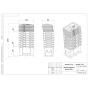Ящик с крышкой 500 л с дозатором красный - Изображение 9