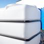 Емкость K 3000л белая с откидной крышкой в обрешетке - Изображение 4